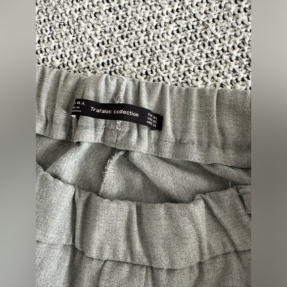 Zara cropped relaxed suit pants - Picture 3 of 3